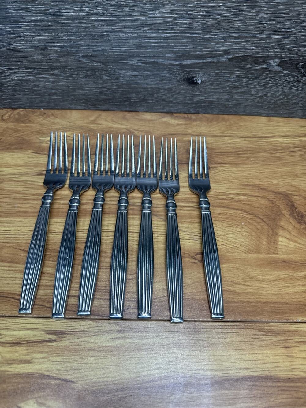 COLOSSEUM by Wedgwood Dinner Fork 8-3/8” Korea ~set Of 7